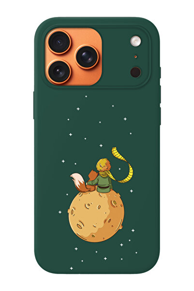 shoptocase حافظة هاتف متوافقة مع iPhone 17 Pro مزينة بنمط الأمير الصغير من ال...