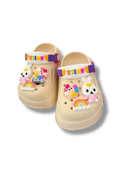 YKDMARKT Kişiye Özel Pinterest İsimli Çocuk Kreş Terliği