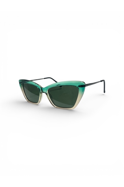 Toz Vintage Emvin Green Frame Vintage Retro Sunglasses