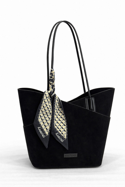 KRISTE BELL Women's Bag Nubuck Black 26763