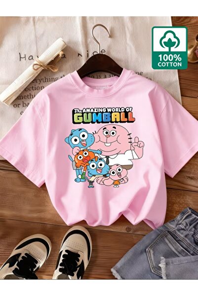 oneagılyazı Kızlar İçin Eğlenceli Çizgi Film Temalı Gumball'un