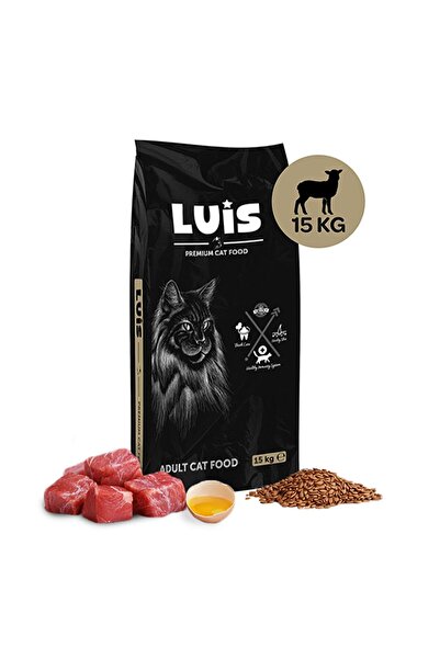 Luis Kuzu Etli Yetişkin Kedi Maması 15 Kg