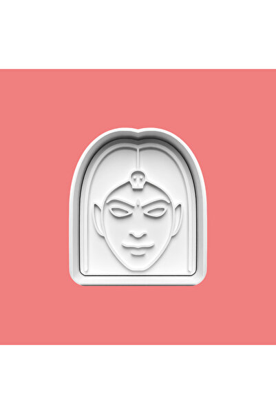 Sekovlog59 قالب كوكيز على شكل مجسم غامض وقالب عجينة السكر