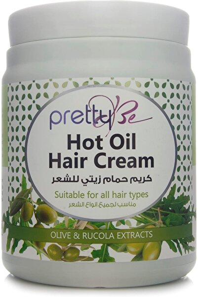 pretty Be Hot Oil Hair Cream With Olive & Rucola Extracts, Suitable For All H...