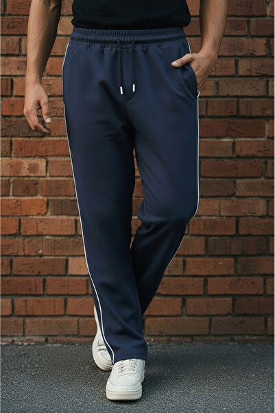 Sizce Moda 2-Thread Baggy Sweatpants – Elastic Waist, Pocket Detail, Wide Legs
