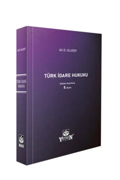 Yetkin Yayınları Türk İdare Hukuku Ali Dursun Ulusoy + Kraft Defter