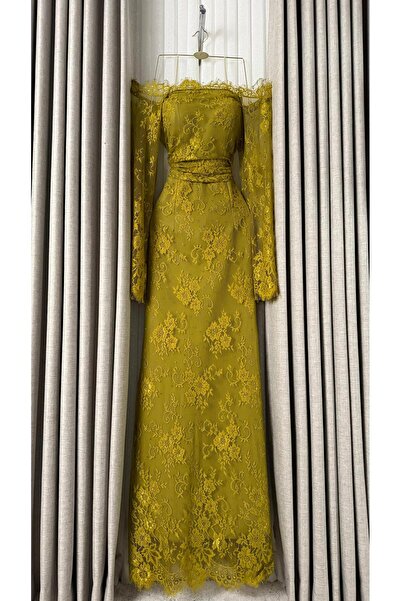 MEUON Embroidery lace dress