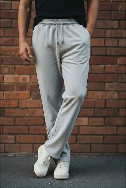 Sizce Moda 2-Thread Baggy Sweatpants – Elastic Waist, Pocket Detail, Wide Legs