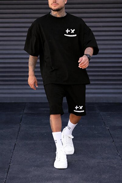 zeag طقم تي شيرت وشورت مطبوع للرجال من ARTI CARPI