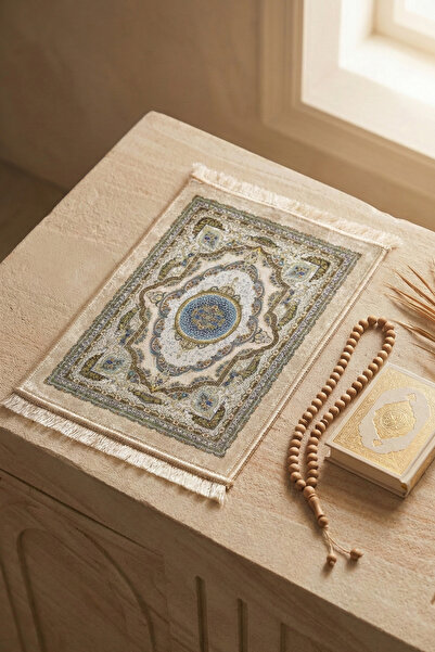 Lotus Dükkan Çanta Boy Alın Seccadesi - Mause Pad Olarak Kullanılabilir - Kil...