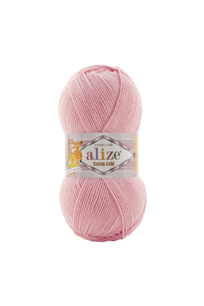 Thezuffy أليز كوتون جولد 55% قطن 45% أكريليك - 100 جرام 330 متر خيط حياكة-638...