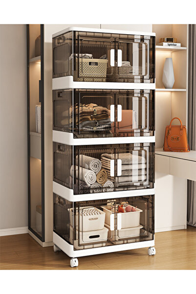 ATM Stylish 4-Drawer Storage Organizer - 70X37.5X135 CM