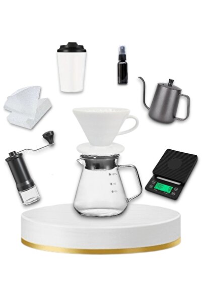 unbranded V60 Coffee Set, 8 pieces, 02