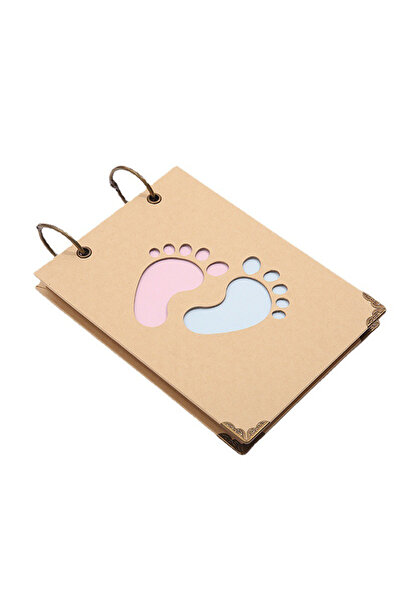 OEM Gender Reveal Album - Creative photo album baby's gender reveal, 40 DIY p...