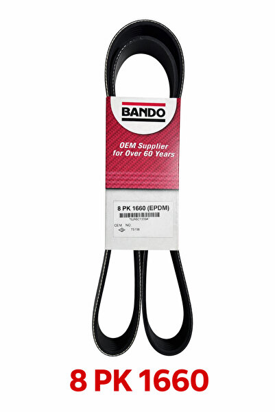 Bando Ford Cargo 1838 T / 3238 S / 3238 C Uyumlu Kanallı Motor V Kayışı 8 PK ...