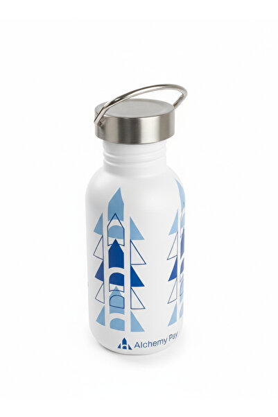 DİĞER1111 Steel Leak-Proof Thermos 500 ml Dark Blue Stainless Steel