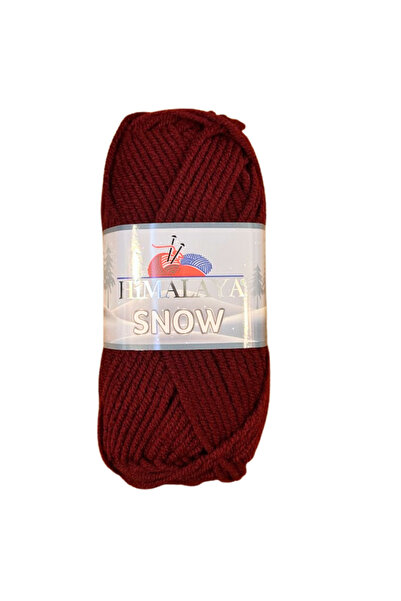 Himalaya Snow %100 Akrilik 100 g 107 m Orta Kalınlık Örgü İpi-75514-1 ADET