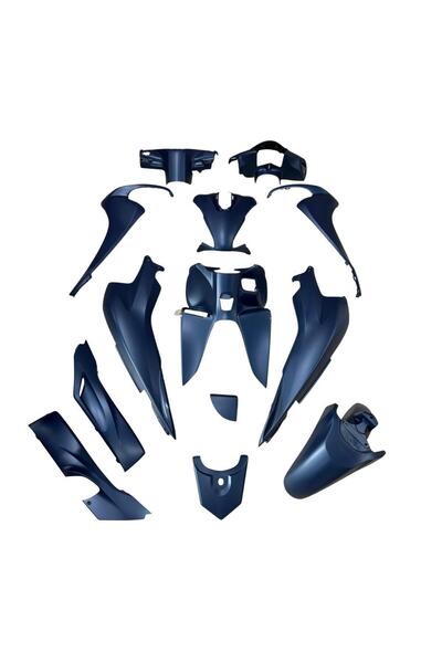 Csr HONDA DİO 110 KAPORTA SETİ MAT MAVİ 14 PARÇA (BOYALI)