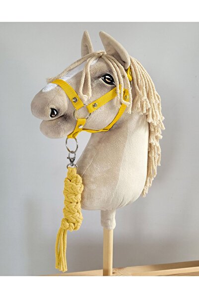 Other Hobby Horse Set: A3 Halter + Rope Lead - Yellow