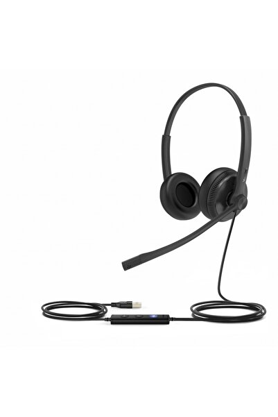 Yealink UH34 TEAMS UYUMLU ÇİFT TARAFLI TAÇLI USB KULAKLIK