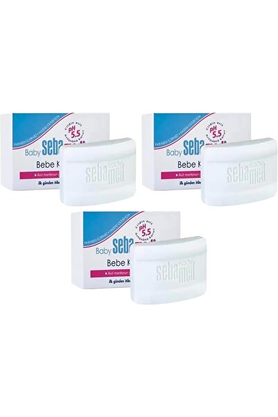 Sebamed Baby Cleansing Bar 100g Pack of 3 – Extra-Gentle Soap-Free Cleanser w...