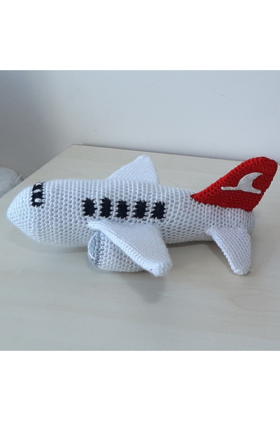 nildamigurumi Amigurumi Airplane Knitted Toy