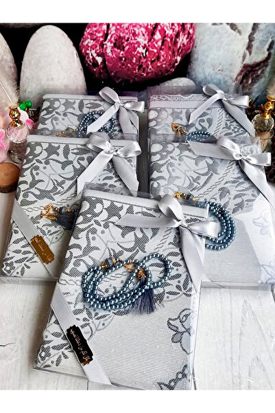 asia collection Acetate Boxed Prayer Rug Glass Pearl Set, 5 Pcs