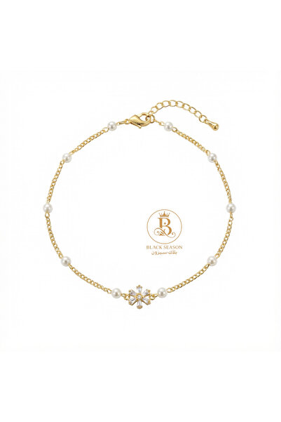 Black Season Zircon Anklet - Delicate | Black Season