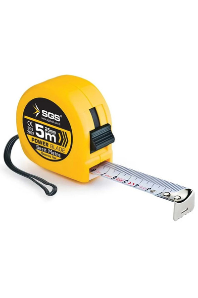 SGS ŞERİT METRE 5 mt 25mm SGS2002