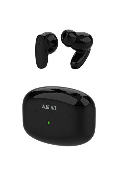 AKAI Casti bluetooth Earbuds, BTE-J400ENC, ENC, Negre