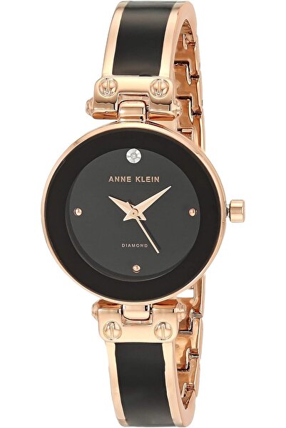 Anne Klein Women's Genuine Diamond Dial Bangle Watch
