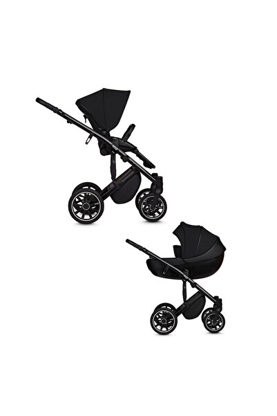 Anex m/type Çift Yönlü Bebek Arabası | Portbebe Dahil 2’si 1 Arada Set Siyah