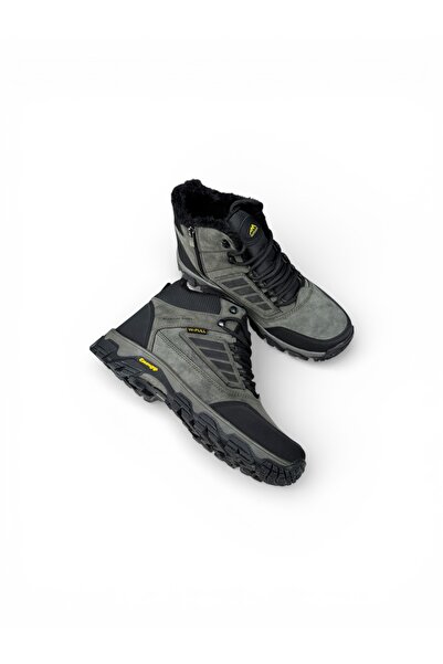 Wanderfull High-Quality Men's Non-Slip Sole Zippered Lace-Up Boots