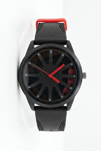 TEKMAKG Men's Wristwatch Sport Silicone Band Special Design Minimalist Dial