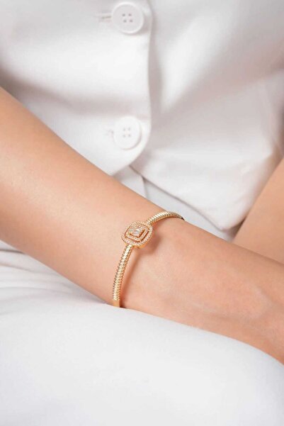 Hemiglos Rose Baget Taşlı Vip Kelepçe