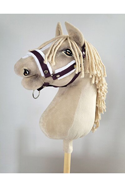 Other Căpăstru reglabil Hobby Horse A3 prună cu blană albă