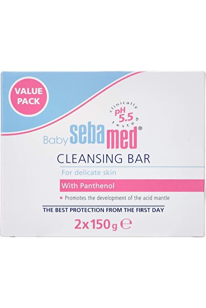 Sebamed Baby Cleansing Bar 150gmX2 (Value Pack) .