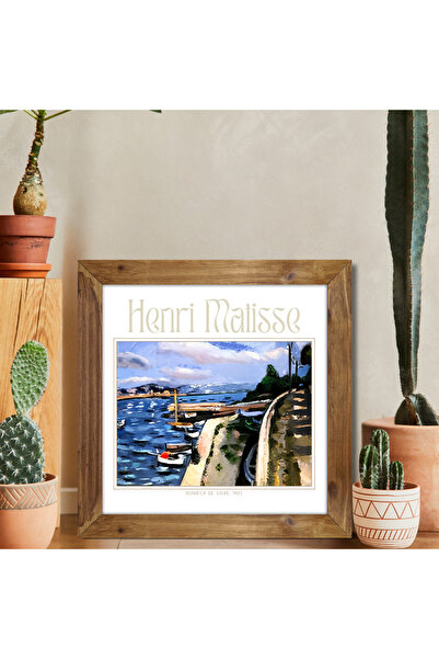 Tuba Decor Square Painting with Wooden Frame