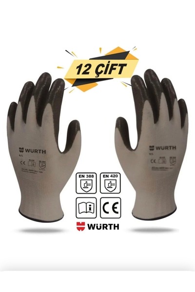 Würth Mekanikçi Eldiven No:9 (12’li)
