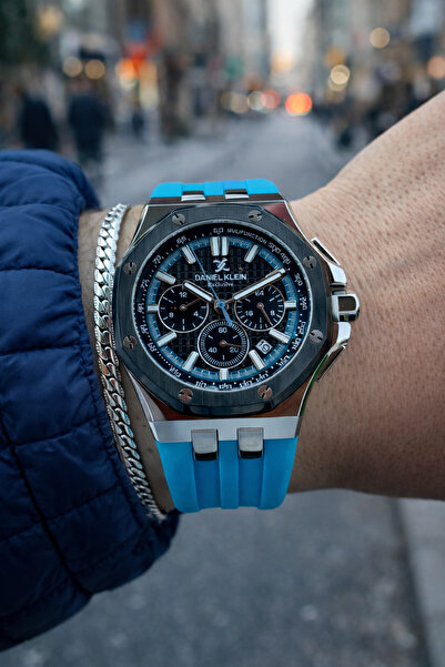 Daniel Klein Brand New Model Silicone Cord Men's Wristwatch with Year Warrant...