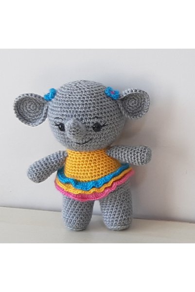 nildamigurumi Amigurumi Knitted Toy Elephant