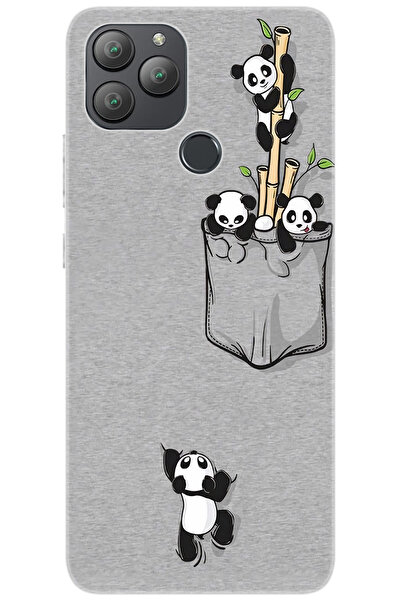 General Mobile GM 22 PLUS (G512) Uyumlu Kılıf Desenli Baskılı Silikon Pandala...