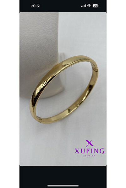 Bade Jewelry Xuping Gold Klipsli Çelik Bilezik