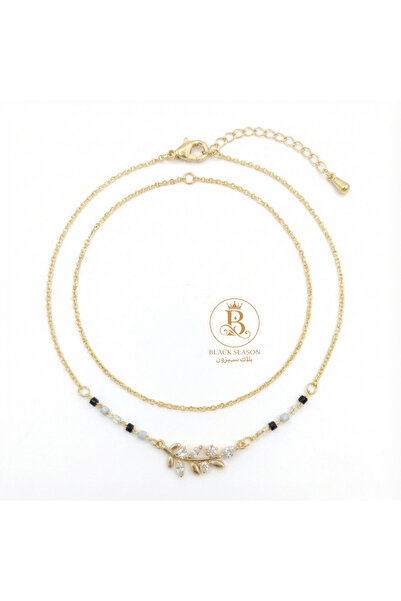 Black Season خلخال زركون - ناعم | بلاك سيزون