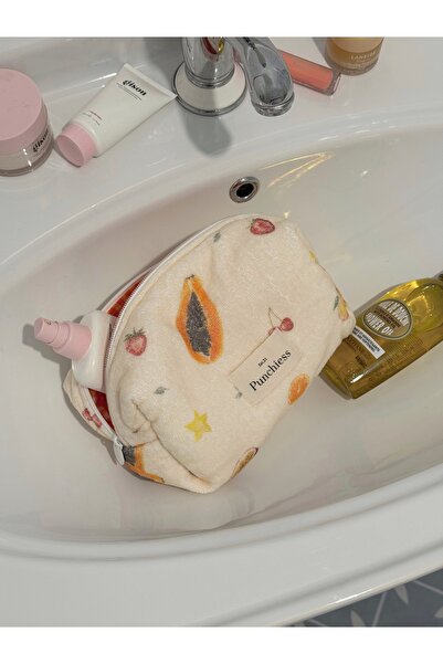 Punchiess Papaya Makeup Bag