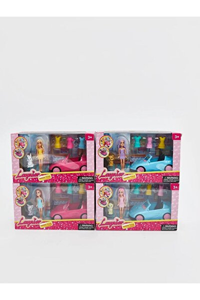 LC Waikiki Baby Doll with Car and Dog (S6)