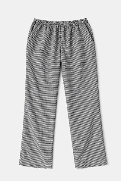 EFT Piyedepul Aşçı Pantolonu Lastikli Belden Bağlamalı