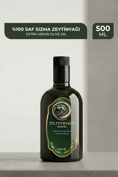 Olivisimo Erken Hasat Soğuk Sıkım Natürel Sızma Zeytinyağı 500 ml