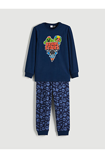 LC Waikiki Quality Parts from Çelebi Store Brawl Stars Printed Boys' Pajama Set