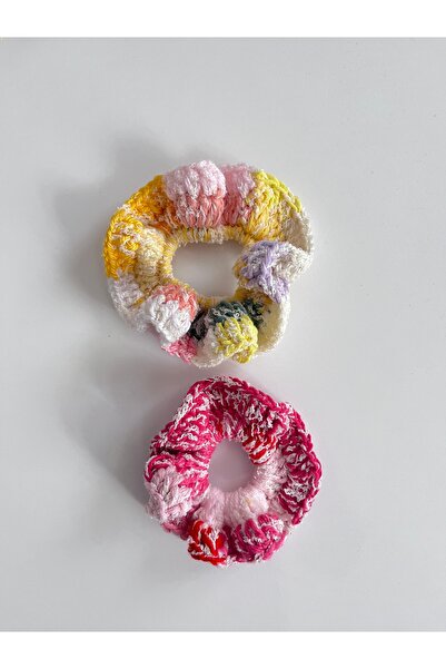 HENERA مشبك شعر مطاطي ملون - مشبك شعر بوهو ريترو عتيق الطراز - إكسسوار للشعر ...